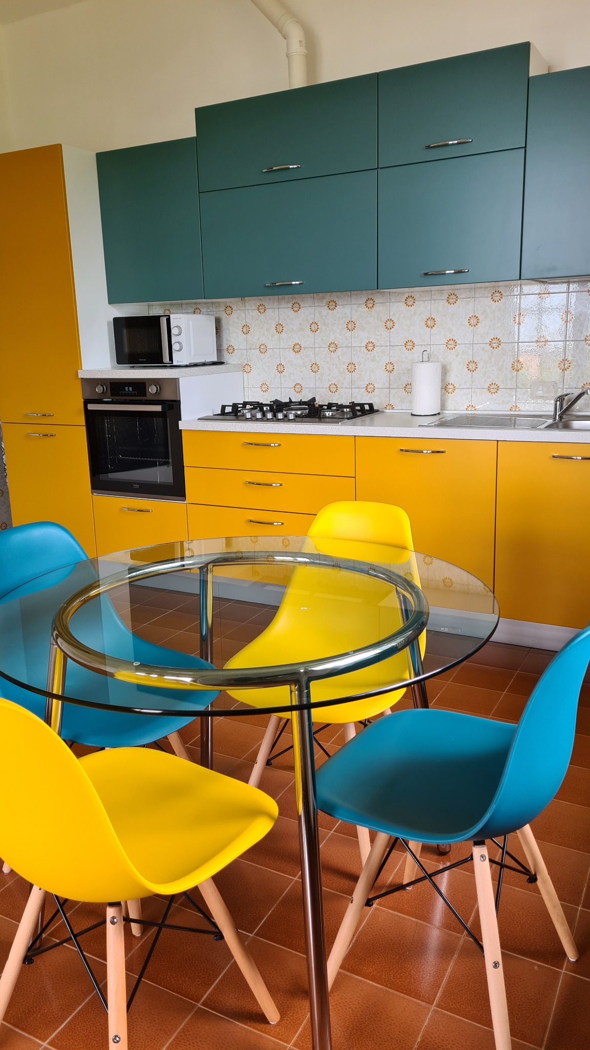 Actual equipped kitchen at Casa Luigi